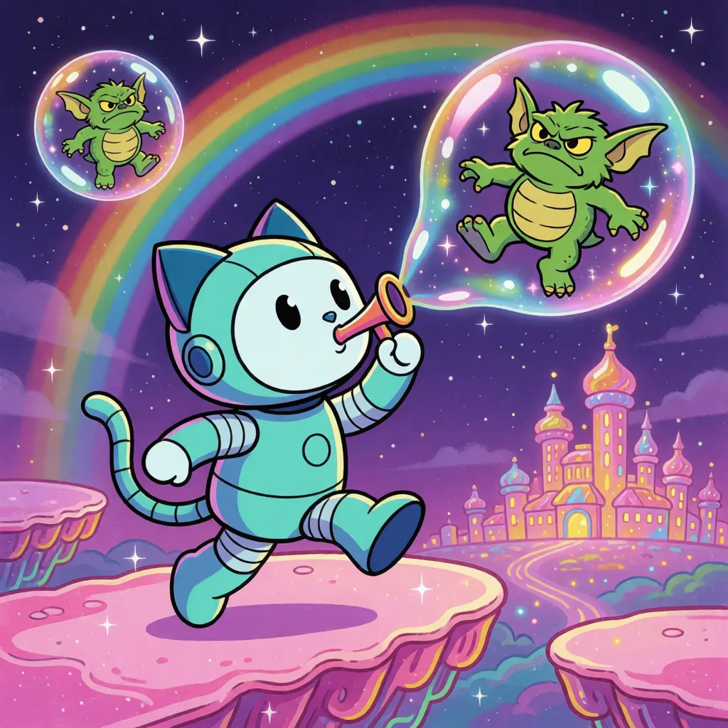 Bumper Bubbles title screen