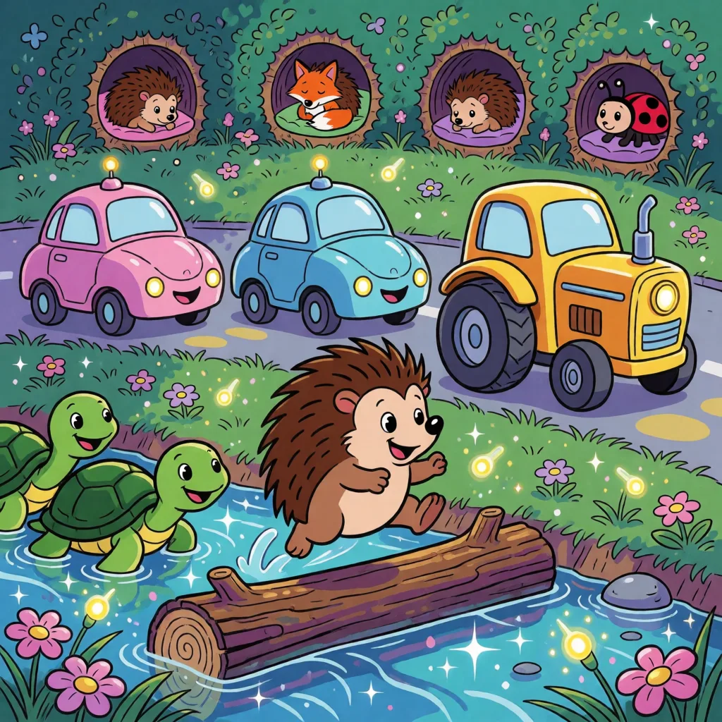 Hedgehog Crossing title screen