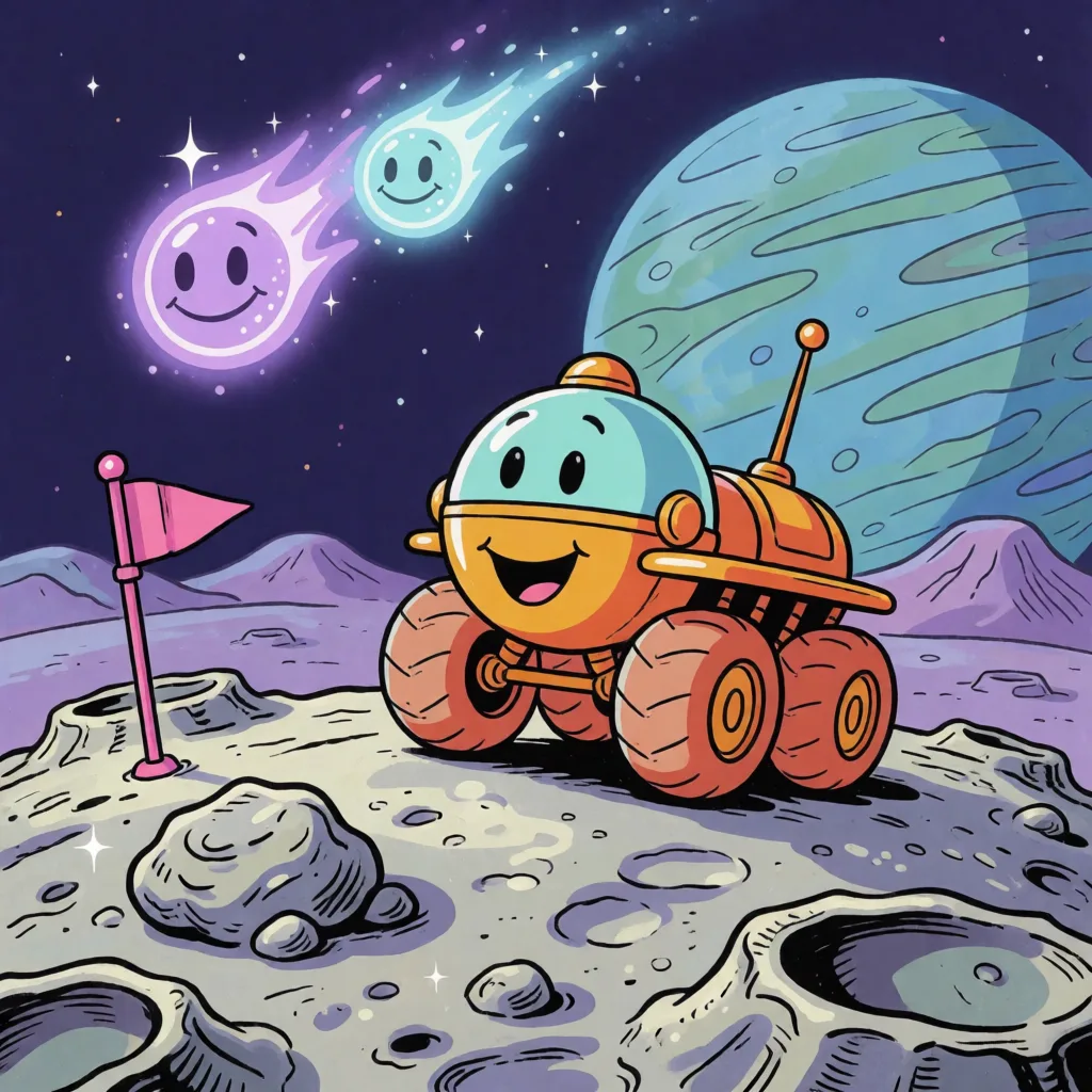 Rover Ramble title screen