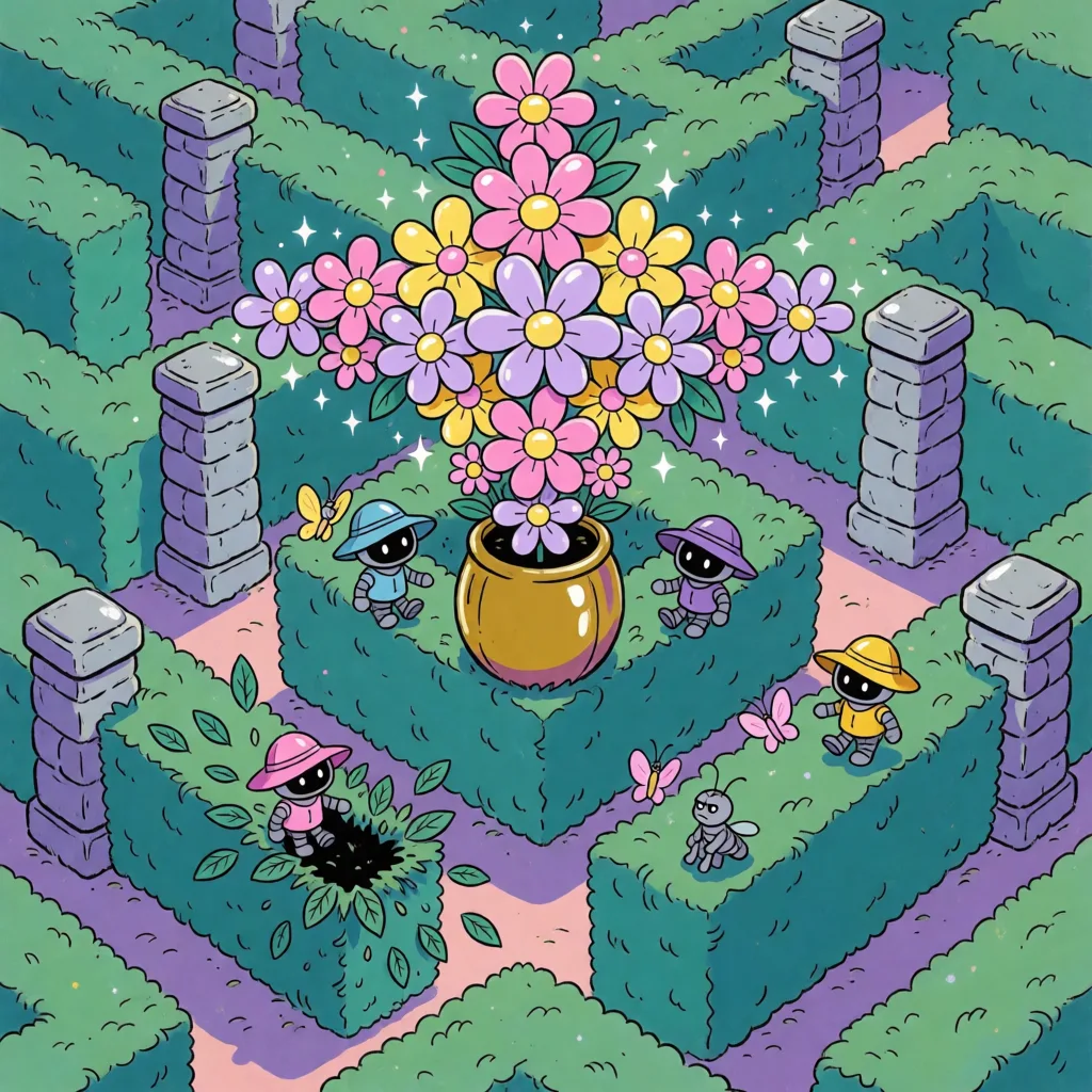 Seed Burst title screen